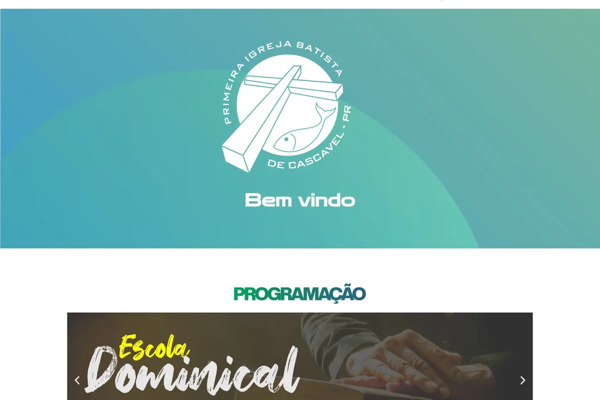 Miniatura do site PIB Cascavel, projeto desenvolvido pela RSulWeb
