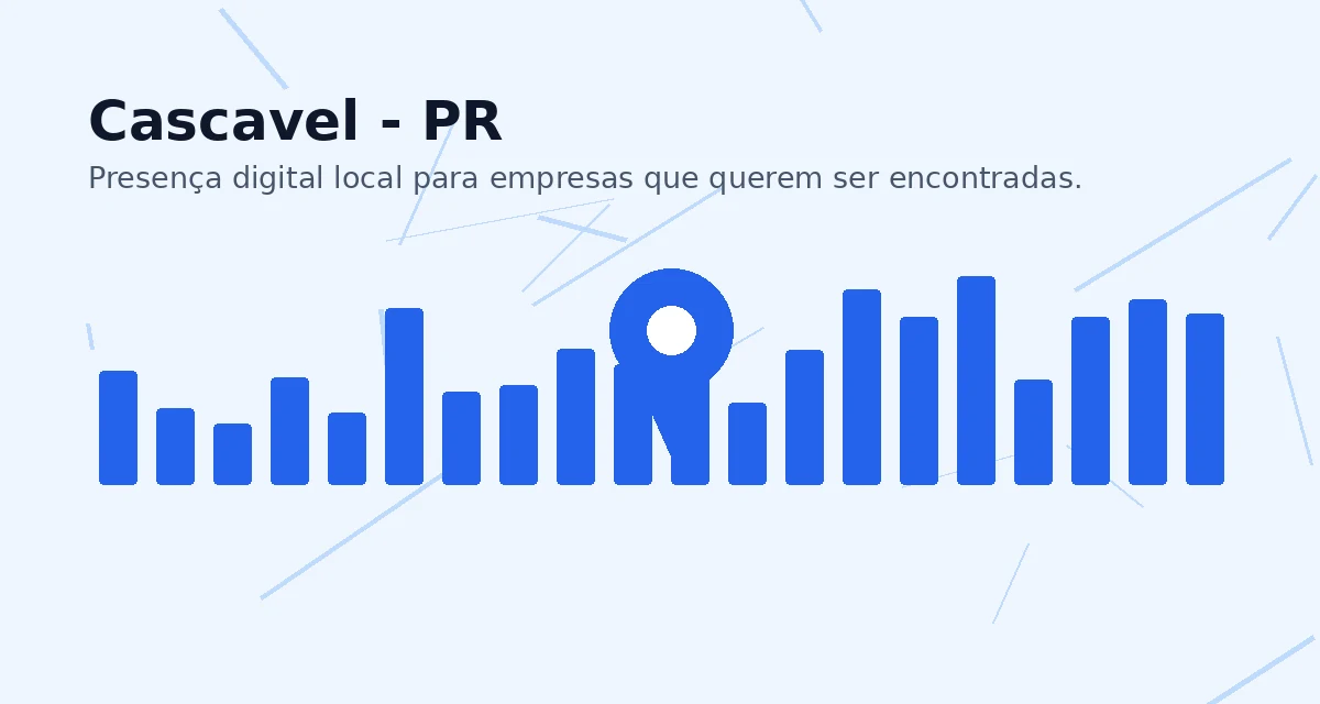 SEO local em Cascavel para empresas que querem aparecer no Google